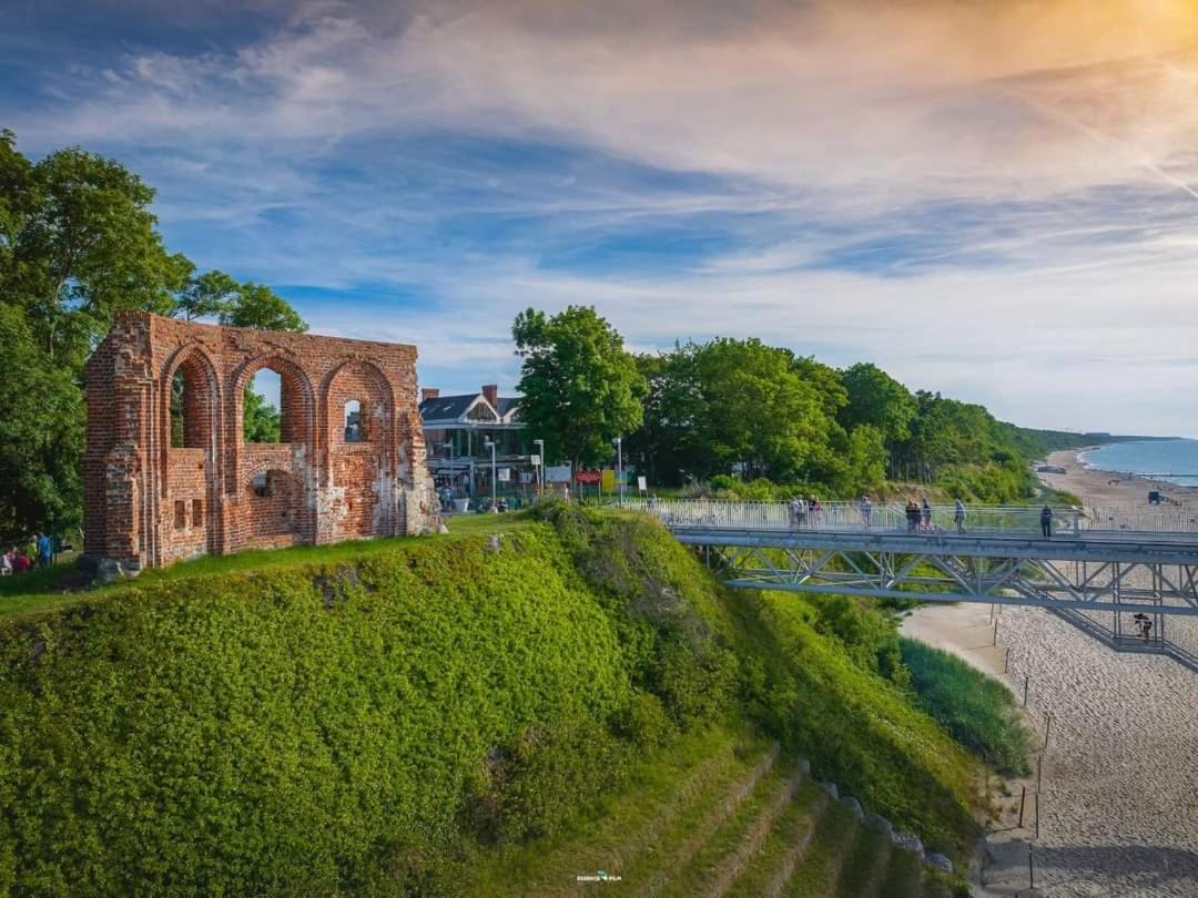 Apartamenty Obok Ruin Trzęsacz Extérieur photo